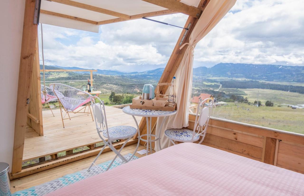 Andes Glamping Hotel Guatavita Exterior photo